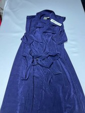 chicos travelers Wrap Drap Front Vest Purple Size 3 NWT