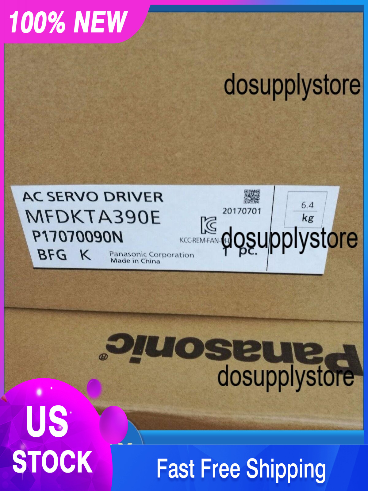US Free TAX 1PC Panasonic MFDKTA390E Servo Drive MFDKTA390E  Expedited Shipping