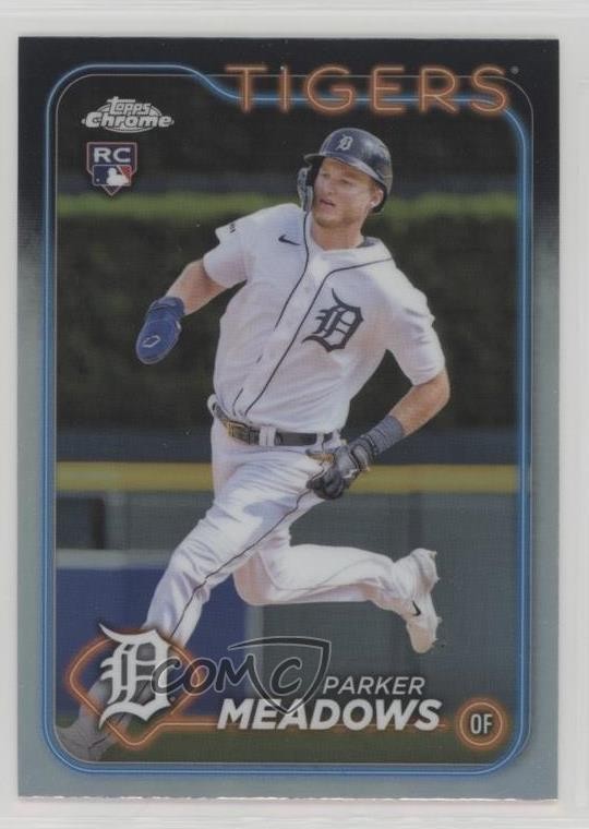 2024 Topps Chrome Refractor Parker Meadows #271 Rookie RC 16mi