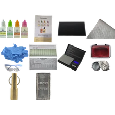 Gold Testing Kit 10k 14k 18k 22k Stone Ring Coin Bar Bullion Jewelry Acid Tester