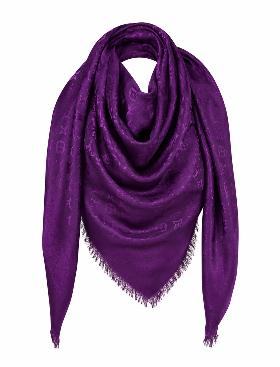 Louis Vuitton Purple Scarves & Wraps for Women for sale | eBay