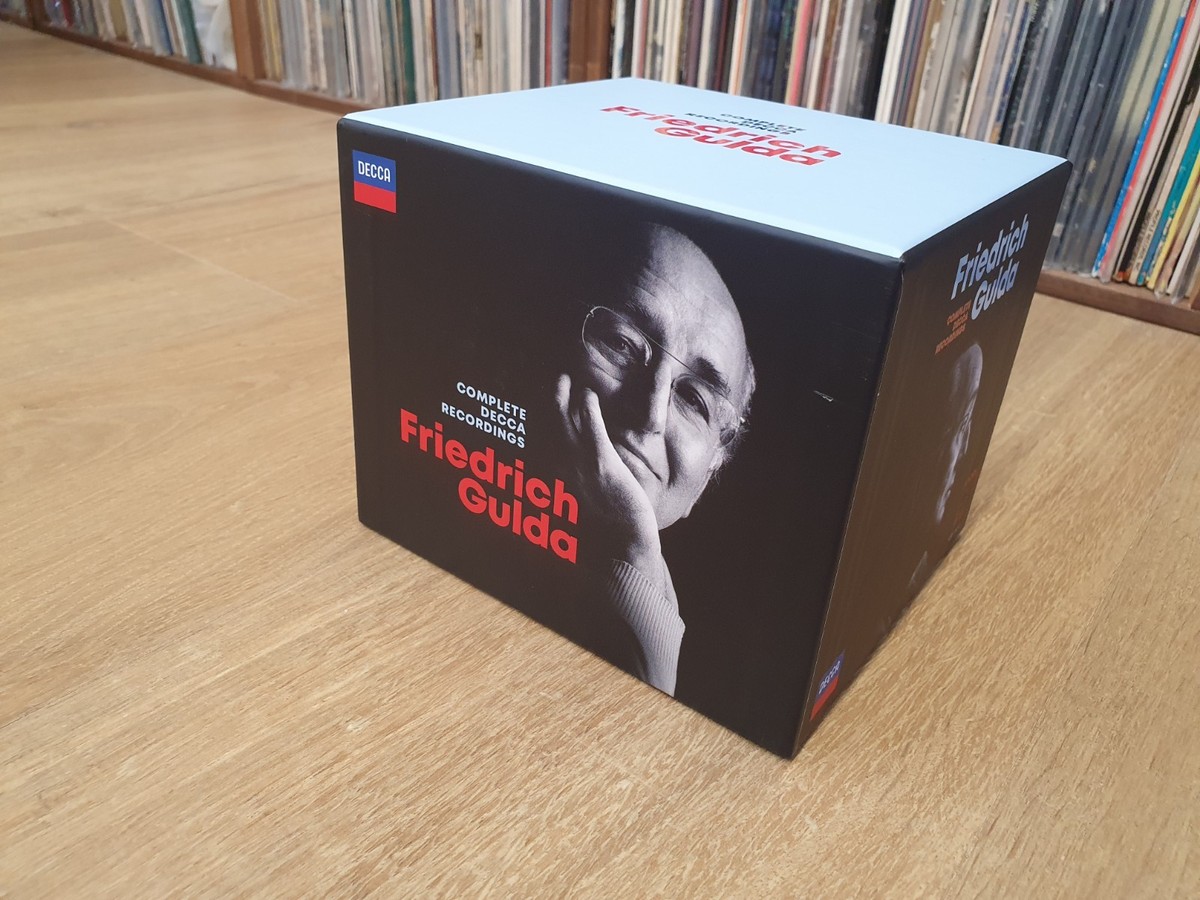 Friedrich Gulda ‎Complete Decca Recordings 41CD+Blu-ray Box Set