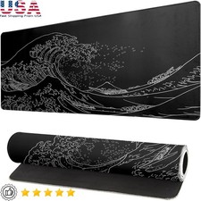 Extended Gaming Mouse Pad Non-Slip Waterproof Rubber Desk Mat Smooth Surface New