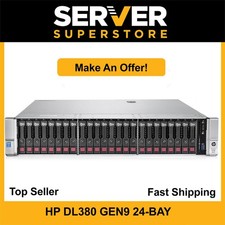HP ProLiant DL380 G9 Server 2xE5-2660 V4 28 Cores P440ar 64GB 4x900GB SAS rails