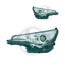 Scheinwerfer Hauptscheinwerfer links rechts HIR2 für Toyota Avensis Kombi _T27_