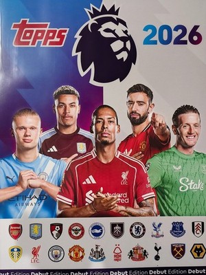 TOPPS Premier League 2026 - Spieler / Wappen Auswahl
