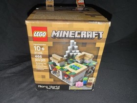 LEGO Minecraft Micro World The Village Set 21105 (2013) NEW OPEN BOX