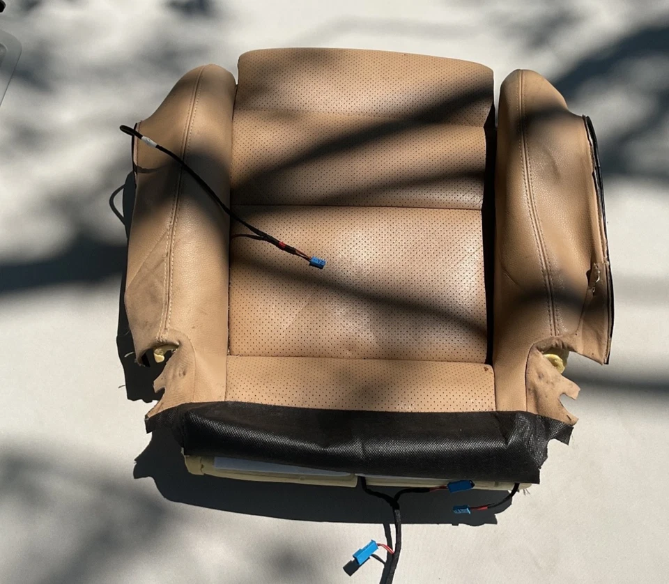 Porsche Panamera 2010-2016 - Cojín inferior asiento delantero izquierdo Foto 3 de 4