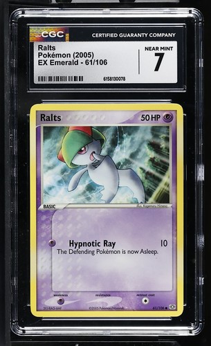 Ralts graded CGC 7 for sale on eBay