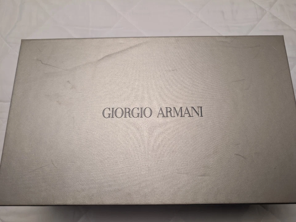 Zapatos de vestir GIORGIO ARMANI Oxford punta de ala para hombre talla 10,5 UK/11,5 US Foto 2 de 4