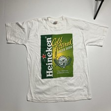 vintage heineken lager beer tee size xl