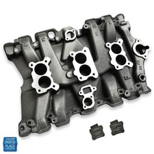 1966-1967 Cutlass 442 Tri-power Intake Manifold Cast Iron 398238 Ea