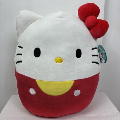 18  Hello Kitty Squishmallow Sanrio Large Plush Sparkly Red NWT Rare