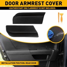 Car Interior Rear Door Armrest Cover Fits 09-15 Honda Pilot Black Accessories us