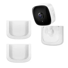 2 PCS Adhesive Wall Mount Bracket Stand for Tapo C100 C110 Camera No Drill