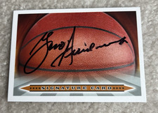 HOF Coach Geno Auriemma Autograph SIGNED Signature Legends Autograph Card UConn