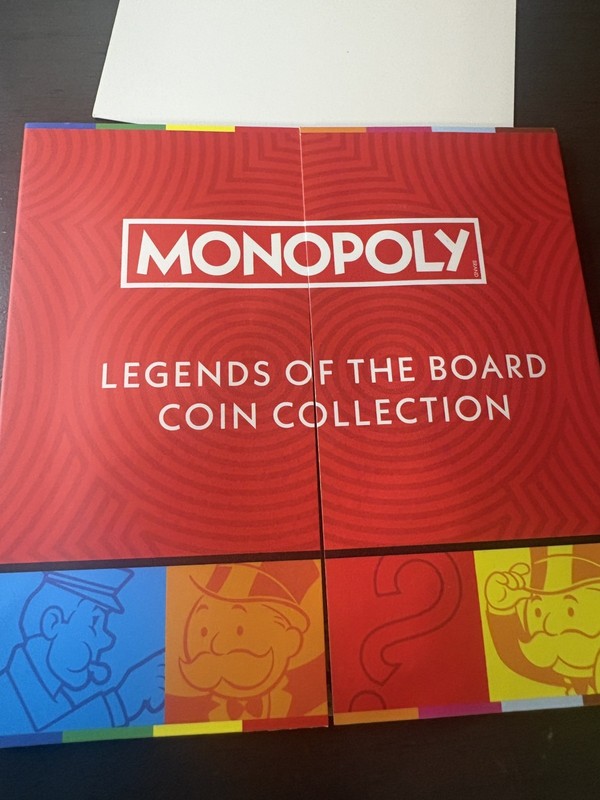 Solomon Islands Monopoly Legends of the Board 6 x 9g CN Coin Set 