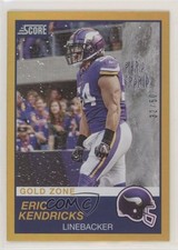 2019 Score Gold Zone /50 Eric Kendricks #242 0o6v