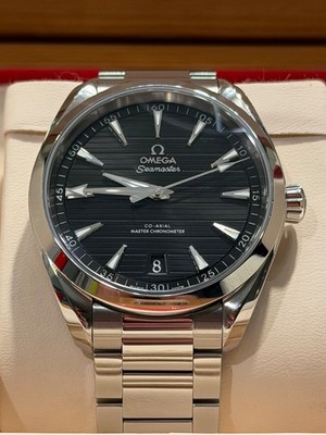 OMEGA Seamaster Aqua Terra 150M 220.10.41.21.01.001 Black Teak Dial  w/box