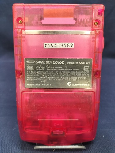 Nintendo Game Boy Color Sakura Taisen Limited Edition Console Pink Japan USED - Picture 2 of 6