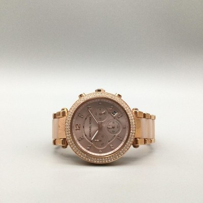 Michael Kors Parker Women Watch MK-5896 Rose Gold Tone BOX  display picture 1