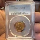 1942-S Lincoln Wheat Small Cent PCGS MS65RD Uncirculated Copper San Francisco