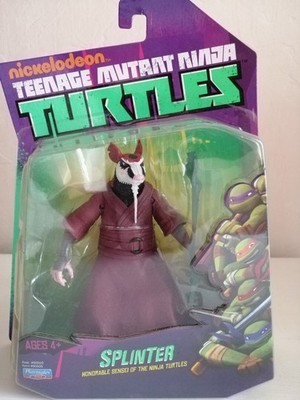 Teenage Mutant Ninja Turtles SPLINTER Figur Playmates Nickelodeon OVP