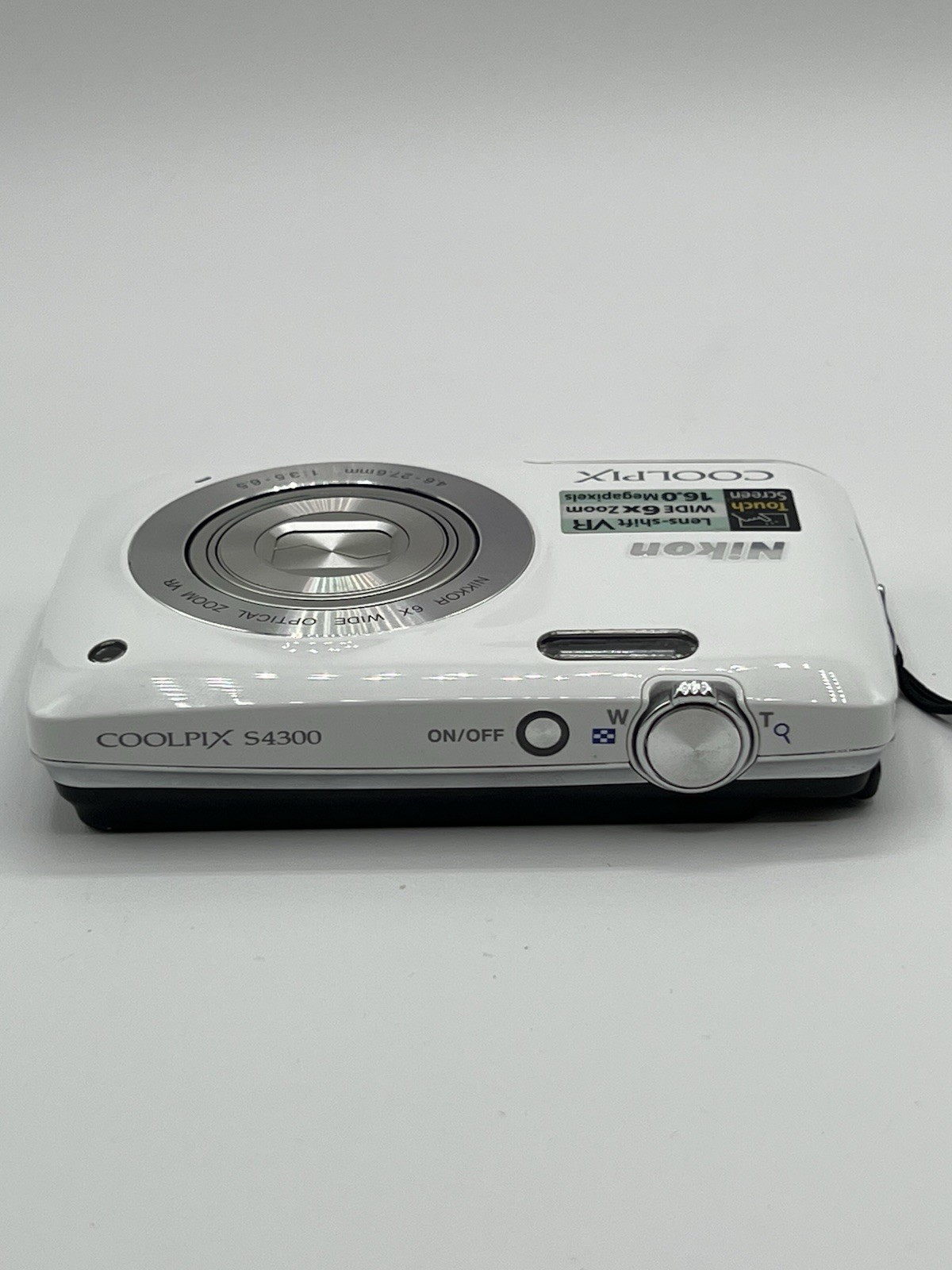 Nikon Coolpix S4300 White Digital Camera Touchscreen + Charger Battery image 6