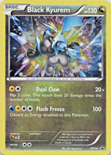 Pokémon TCG - Black Kyurem - BW58 - Holo - Black & White Promos [Lightly Played]