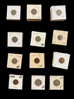 Indian Head Penny 1c Cent Lot of 71 Cardboard Holder Different Years And Grades
