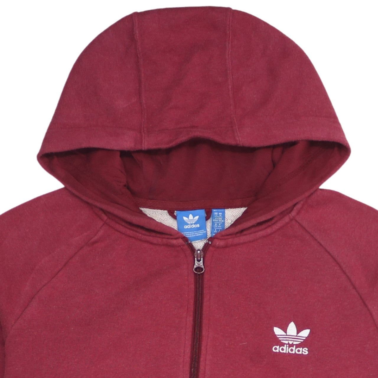 Adidas Red Hoodie Womens M image 3