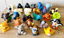 Vintage Fisher Price Little People Lot of 26 Animals Zoo Farm Ark
