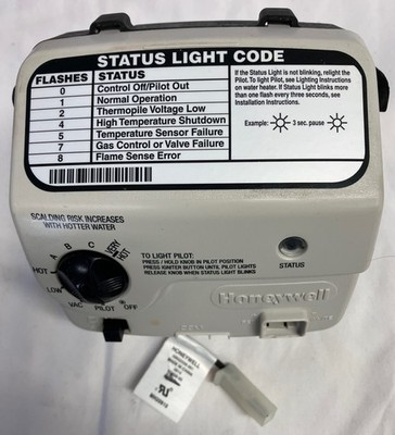 Honeywell WV8840B1110 Water Heater Gas Valve 321166-000 OEM Works Perfect Ship!