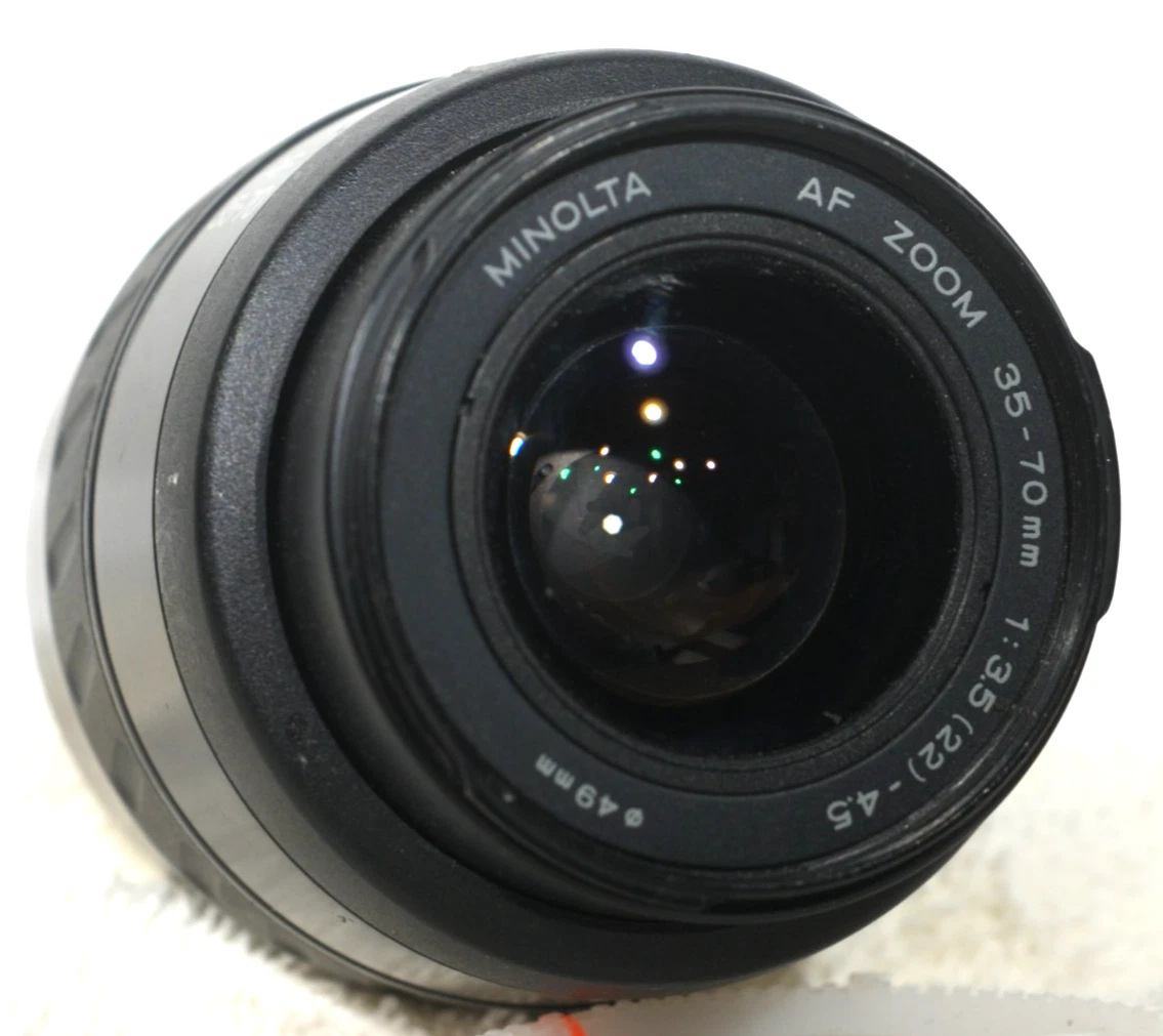 Minolta Zoom 35-70mm Focal Camera Lenses for sale | eBay