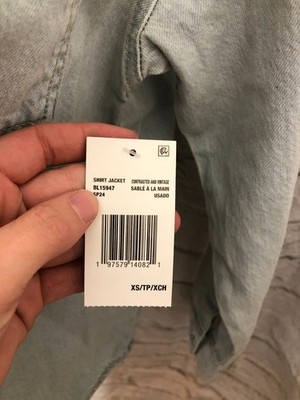 NWT Buffalo David Bitton Women's Sydney Denim Shacket Size XS | eBay
