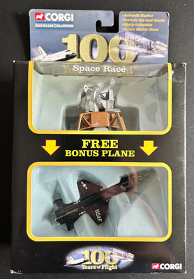 Corgi Showcase Collection 100 Years Of Flight Space Race With Bonus Plane