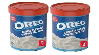 Betty Crocker Frosting Whipped Oreo Creme Flavored 2 Pack