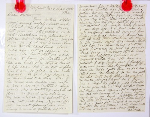 1864 BÜRGERKRIEG GENERAL EDWARD WILD STAFF / BRUDER AUTOGRAMMBRIEF MIT ZEICHNUNG