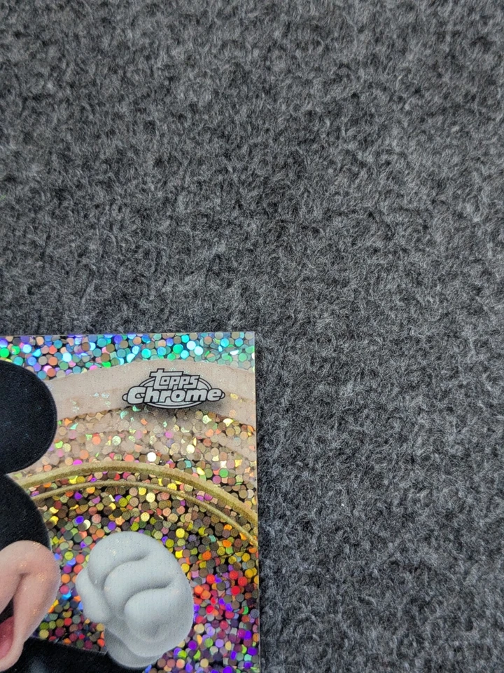 2025 TOPPS CHROME DISNEY MICKEY MOUSE IMAGE VARIATION#1#D254/265 CASE HIT - Image 4 of 4