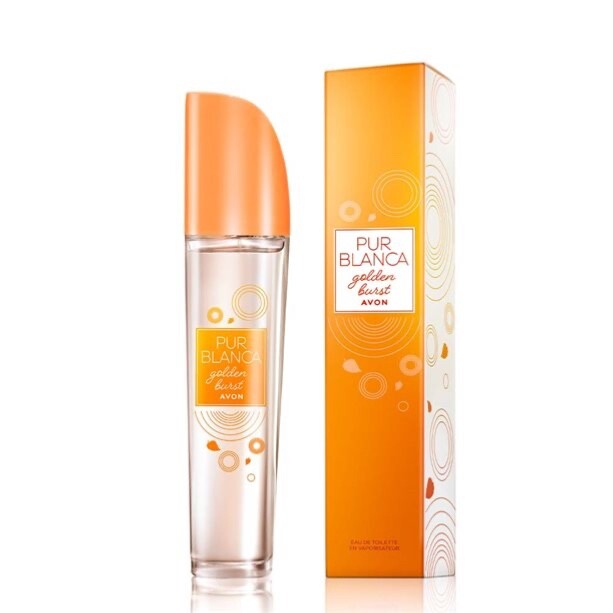 Avon Pur Blanca Golden Burst Eau De Toilette - 50ml Full Size EDT New Perfume