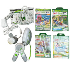 Leap TV Educational System  Lot Of 4 Leap Frog Video Games New  Used LeapTV