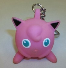 Pink Emoji Creature Soft Plastic Novelty Key Chain