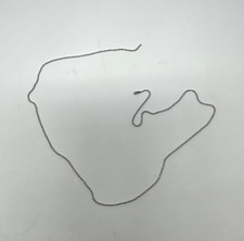 Stainless Steel Ball Chain Necklace 24" with Clasp