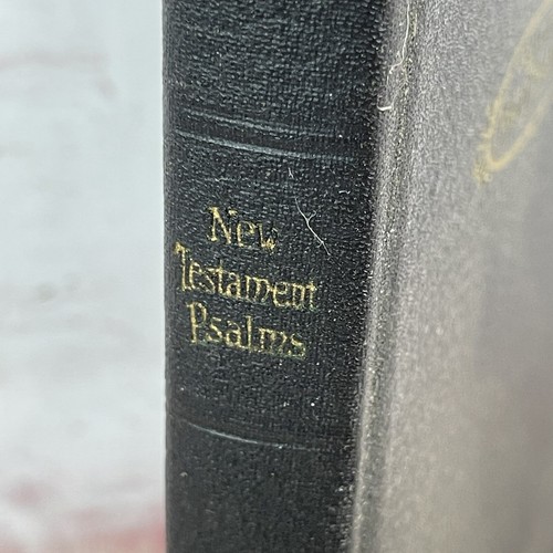 Vintage 1948 Holman Red Letter Edition New Testament Bible Black Bonded Leather - Picture 4 of 8