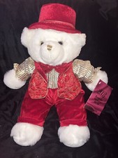 Dan Dee 2003 Keepsake Memories Bear Limited Edition Red Male Christmas Bear