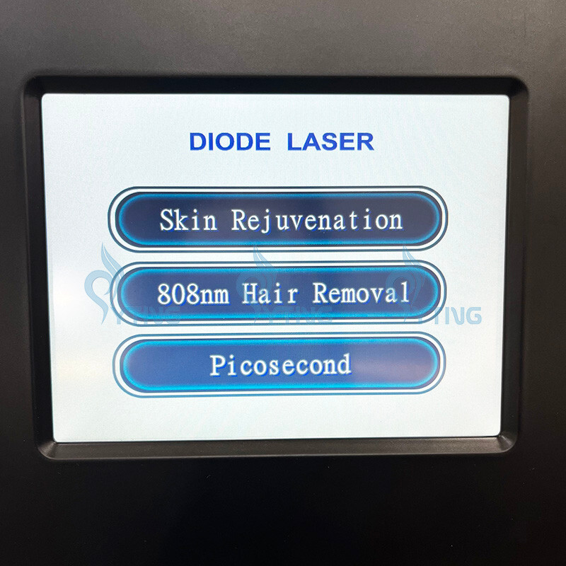 2IN1 808nm Diode Laser Hair Removal Picosecond Tattoo Removal Nd Yag Machine