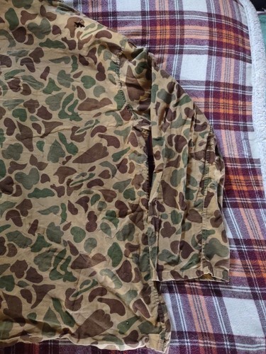 Vintage Hunters Choice Frog Skin Duck Camo Button Up Light Jacket Shirt Sz XL - Picture 16 of 24