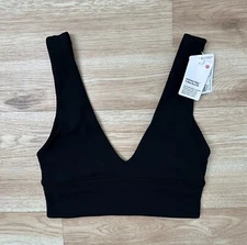 Lululemon Align V-Neck Bra A/B - Black (SIZE 2)