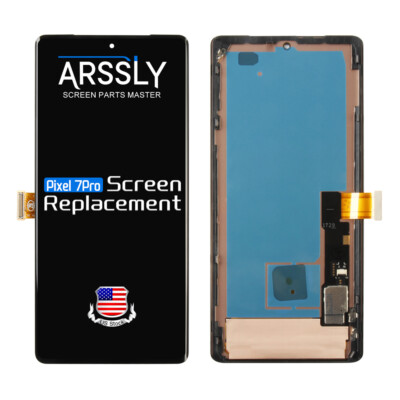 OLED For Google Pixel 7 Pro LCD Screen Display Touch Digitizer Replacement Frame
