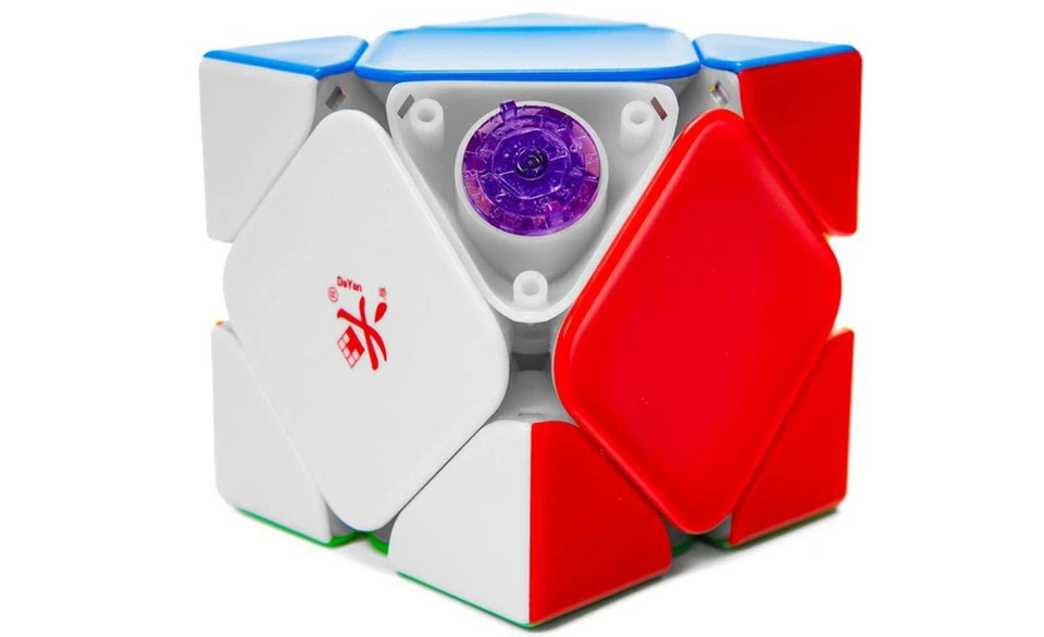 Cubo de velocidad DaYan Skewb V2 (magnético, núcleo de bola) (VENDEDOR OFICIAL DE EE. UU.) Foto 2 de 4